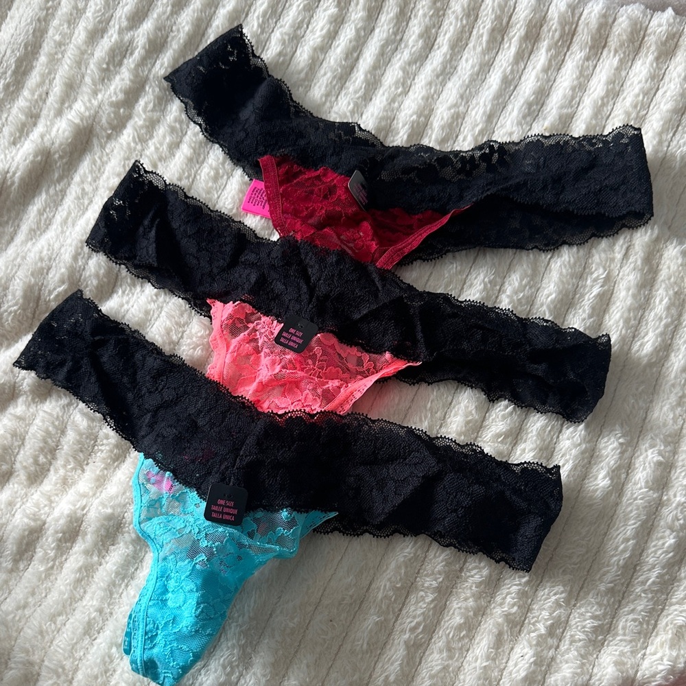 NWT thong trio!